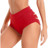 Women's High Waist Cut-Out Hot Pants